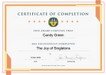 The Joy of Singletons The Joy of Singletons Certificate