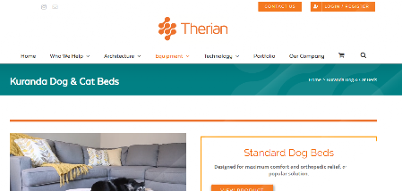Picture of Kuranda beds website page